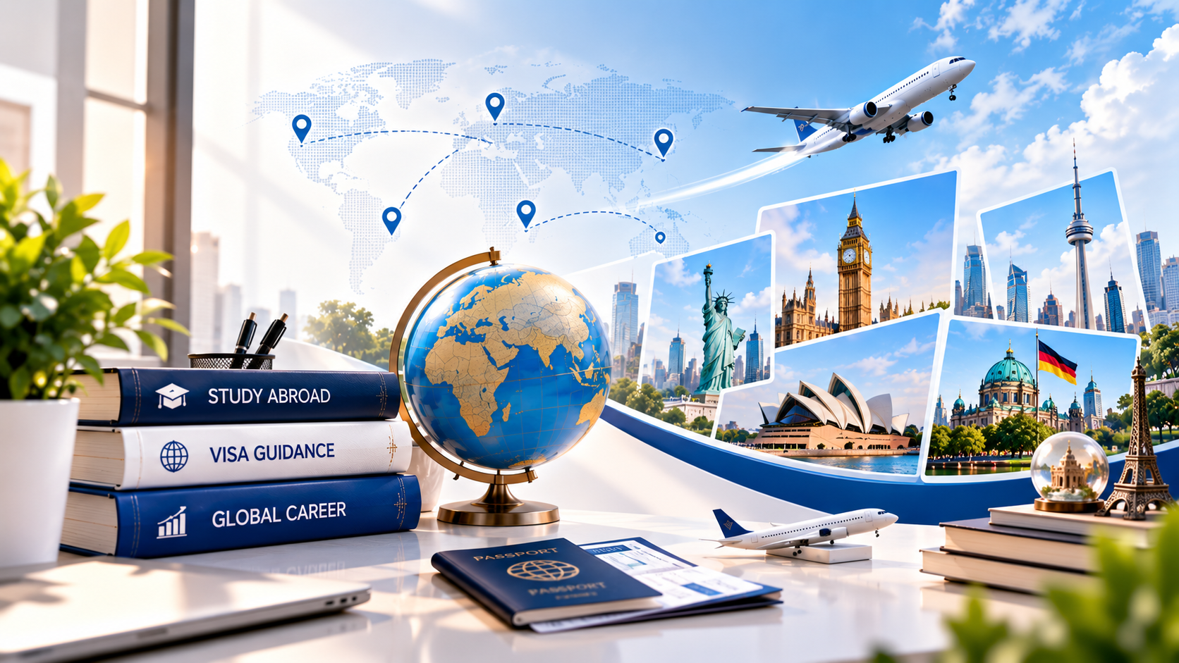 Study Abroad Blog Illustration
